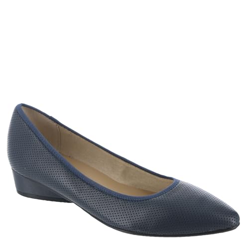 VANELi Womens Fiona Faux Leather Flat Shoes