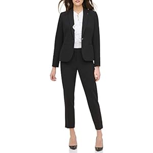 Tommy-Hilfiger-Womens-Blazer–Business-Jacket-with-Flattering-Fit-and-Single-Button-Closure