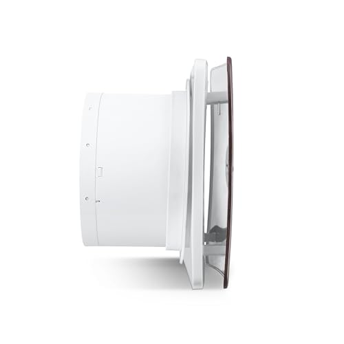 Image of Orient Ventro exhaust 150 mm | Walnut Wood | Glass and wall mountable | Elegant design with high performance | Noiseless Operation | 2 year warranty