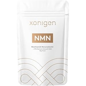 Xonigen NMN Pulver: Hochreines NMN-Pulver von Uthever – über 99% zertifizierte Reinheit – in Deutschland laborgeprüft – Premium Nicotinamid-Mononukleotid (1x30g)
