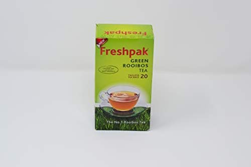 Freshpak Green Rooibos Tea, 80 Teabags x 2 Boxes (160 Teabags Total)