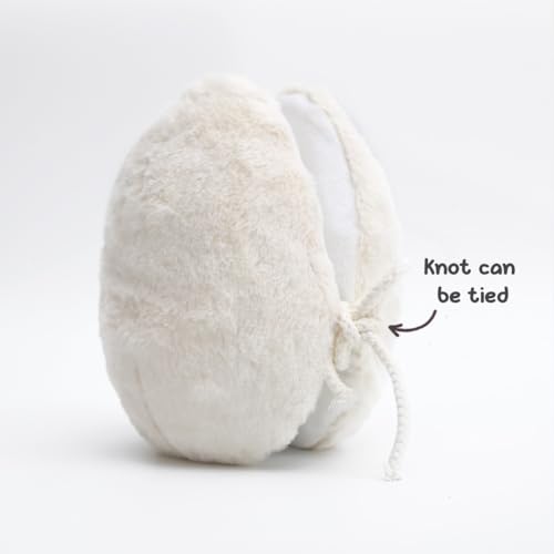 Image of Mutt of Course Egg-cellent Dog | Plush Toy for Dogs | for Dogs 3 in 1 Toy with Squeaker
