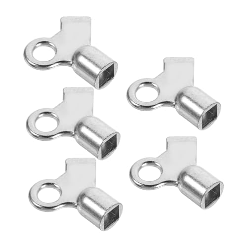 Uonlytech 5piezas Llaves De Purga De Radiador Para Válvulas De Escape Herramienta De Plomería De Aire Llave Multiusos Para Radiadores Orificio Cuadrado Para Purgar Radiadores