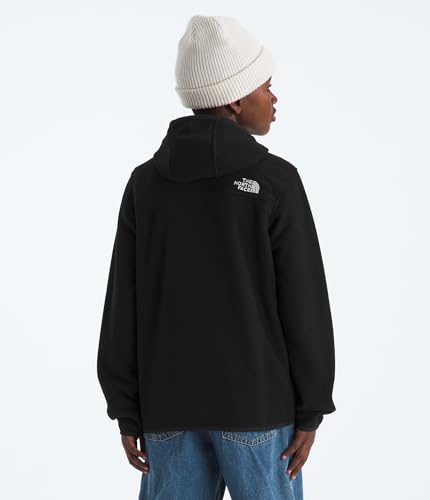 THE NORTH FACE Teen Glacier Lightweight Full Zip Hooded Jacket | 3 Piece Hood With Secure-zip Hand Pockets3