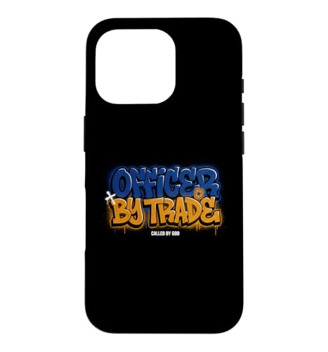 Officer By Trade Called By God Law Enforcement Case for iPhone 16 Pro
