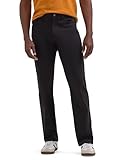 Wrangler Authentics Men's Performance 5 Pocket Outdoor Pant, Black, 32W x 30L