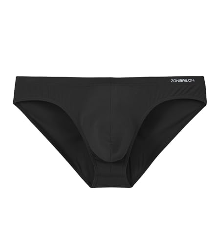 ZONBAILON Men’s Soft Bamboo Viscose Underwear Bulge Contour Pouch Breathable Comfortable Absorbs Sweat Male Briefs Plus Size2