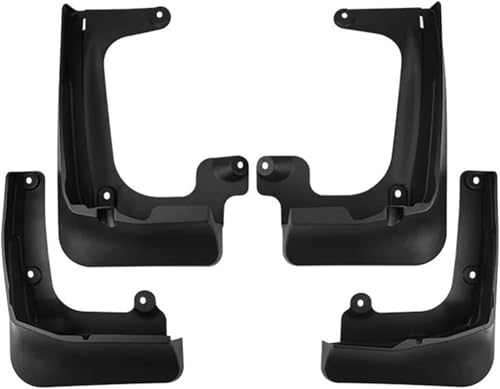 Garde-boue BYD Xia 2025 haut de gamme en ABS noir rigide pour protection roues avant arrière
