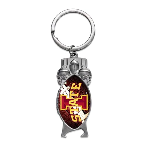 Rico Industries NCAA Iowa State Cyclones Sculpted Bottle Opener Keychain -Great Gift Item