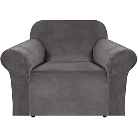 H.VERSAILTEX Velvet Armchair Cover thumbnail