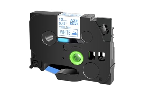 e[v1PCS 12mmt@ubNACATZE FA231 TZE FA3 TZ FA3Rxe[vPT D450 PT 110x[J[ƌ݊(Blue on white)