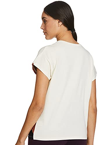 Image of Mode By Red Tape Women's Off White Round Neck T-Shirt