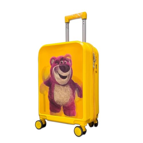 Image of Winnies 20 Inch Kids Suitcase with 8 Wheel Travel Trolley Bag (4 Day Trip)