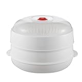 ABS -Mikrowellen Steamerr Deckel, Mikrowellendampfer Kochen Deckelschale - kompakte Mikrowavess -Dampfer | Küchenfisch -Dampfer, Heizungsschüssel für Gerichte Mahlzeiten Knödel Pasta Mais Kartof