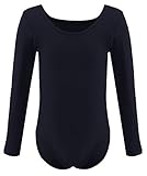 Dancina Leotard Classic Long Sleeve Little Girls Team Basics First Gymnastics Training Dress 2T...