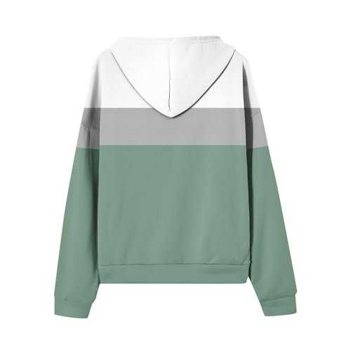 Zip Up Hoodie Women Casual Oversized Sweatshirts - Fall Fashion Fleece Lined Jacket - Thick Warm Coat Winter Clothing