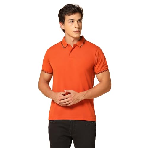 Image of INKKR Men's Solid Regular Fit T-Shirt