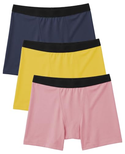 Image of Sexy Basics Women's Boy Short Boxer Briefs | Ultra Soft | Boyleg Trunks | Multi Pack Colors