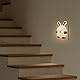 Annmore Kinder Nachtlicht Steckdose LED Steckdosenlampe Hase mit Dämmerungssensor, Baby Einchlafhilfe Stilllicht Mutterschaft Geschenk 1 Jahr Mädchen