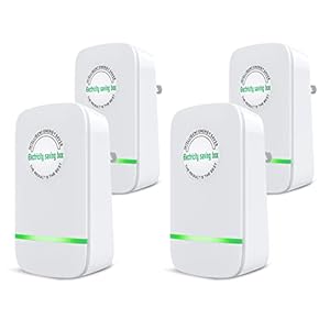 4 Pack Power Saver Electricity Saving Box 30KW Household Energy Saver US Plug 90V-250V Power Saving and High Efficiency