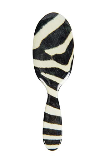Rock & Ruddle Natural Pure Boar Bristle Hair Brush for Women and Kids (Large, 21cm)