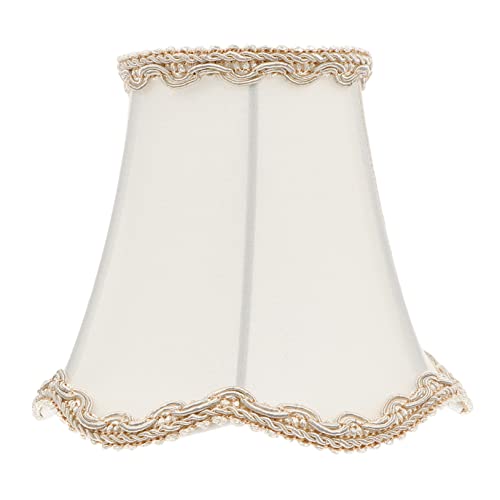 TOVINANNA 布製ランプシェード ドラムランプシェード ライトカバー ベルランプカバー 傘のみ クリップオンプリーツ ランプシェード ミニマライト シェード 天井 ウォールランプシェード