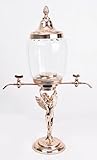 RoyalAntiquess Handmade Brass Copper Lady Fairy Absinthe Fountain with Wings- 2 Spout Absinthe tower -Absinthe Dispenser