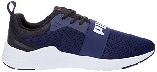 Tênis Puma Puma Wired Run BDP masculino, marinho e branco, 43