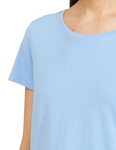 Image of Max Plus Size Women's Solid Cotton Regular Fit T-Shirt