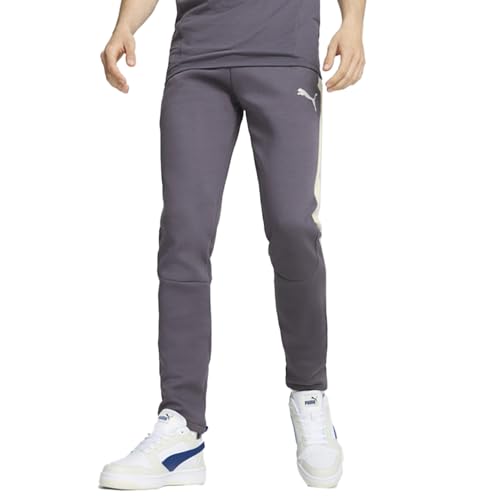 Pantalon PUMA Evostripe homme gris avec cordon ajustable