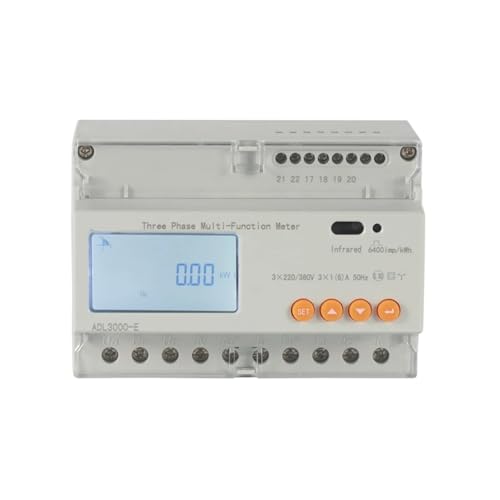 Compteur d'énergie triphasé Kwh ADL3000-E pour optimiser la consommation sur rail - 3