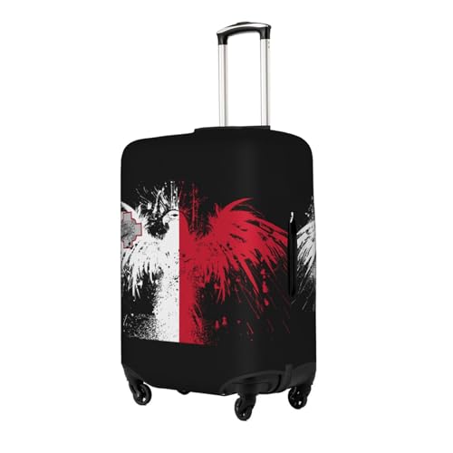 Travel Luggage Cover Malta Maltese Flag Fashion Washable Baggage Suitcase Protector Fit For Luggage Medium2