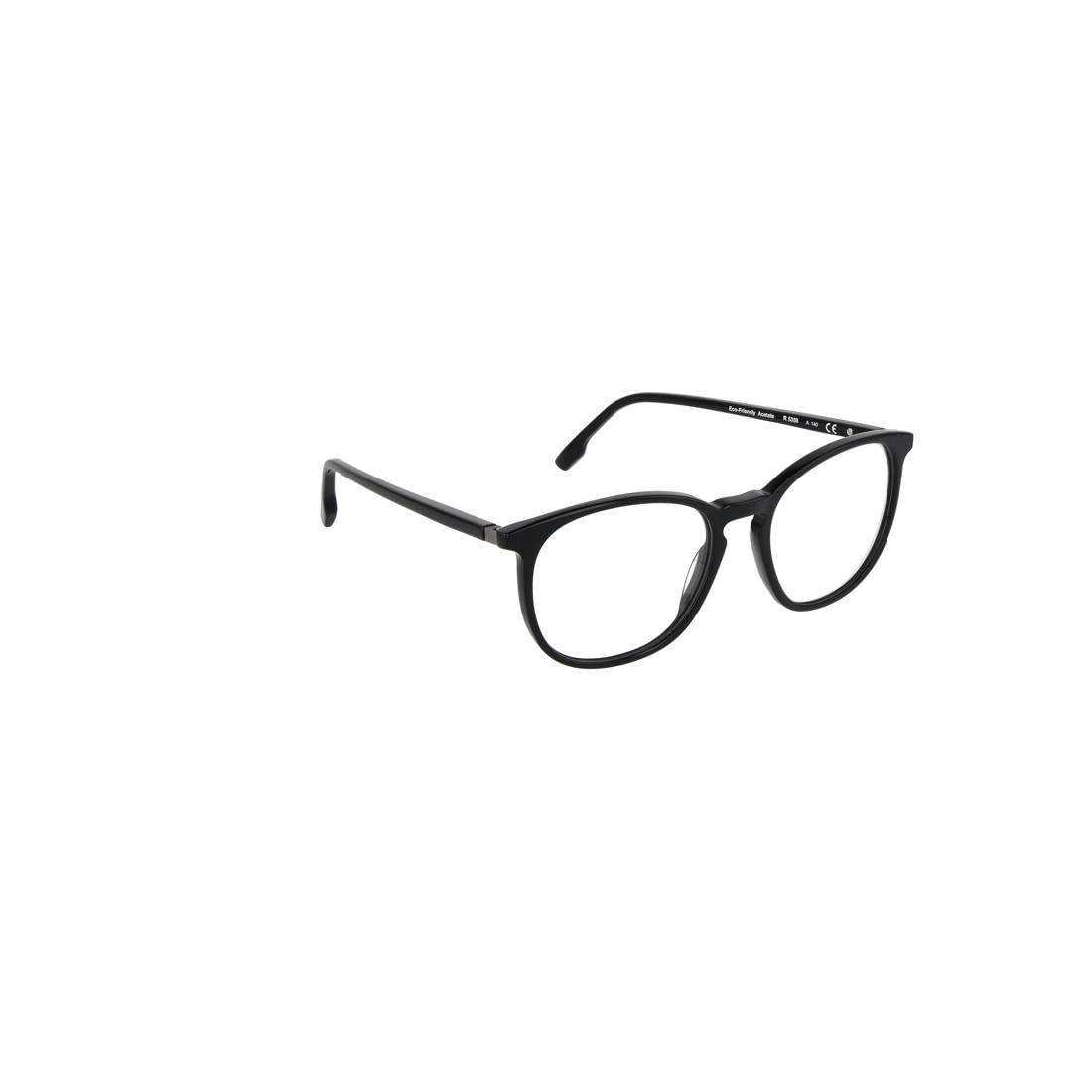 Rodenstock - R5359 oprawki okularów na receptę, czarne, ciemnoszare, męskie, czarny, ciemnoszary, 53
