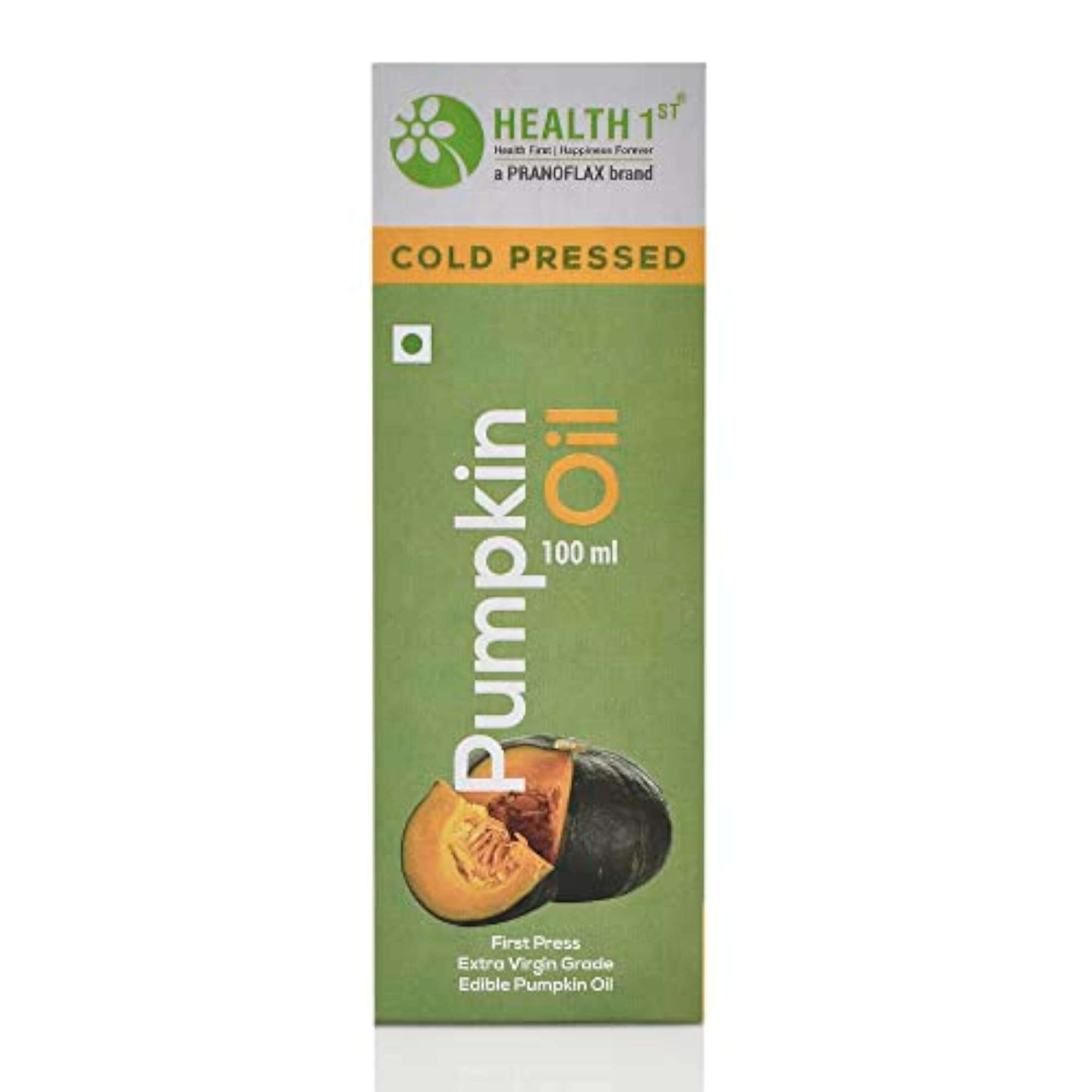 Cold Pressed Pumpkin Oil, 100 ml for Skin Nourishment