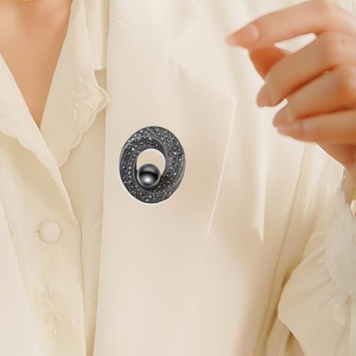 Image of Brooch Pins For Women Fashion Elegant Brooches Lapel Badges Coat Sweater Scarves Shawl Dress Accessory Wedding Party Prom Jewelry