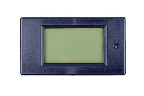 Image of DC 6.5-100V 20A Voltage Amperage Power Energy Meter DC Volt Amp Tester Gauge Monitor LCD Digital Display with Blue Backlight Measuring Volts Current with Built-in Shunt