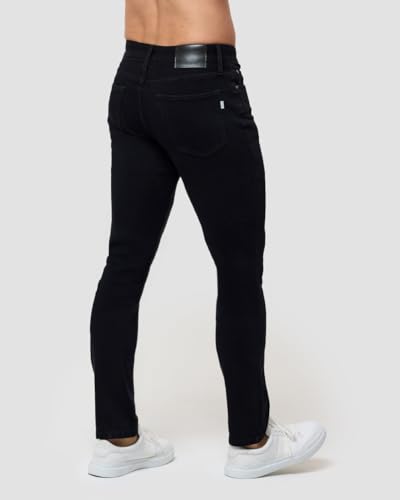 INTO THE AM Mens Jeans - Legacy Stretch Denim Slim Fit Tapered Leg Ultra-Soft Comfort Wash Pants3