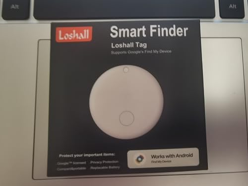 Bluetooth Tracker for Android 4 Pack, Item Finder Works with Find My App (Find Hub), Keys Finder and Item Locator for Wallet, Pets, Luggage, Backpack, Black (Only for Android)