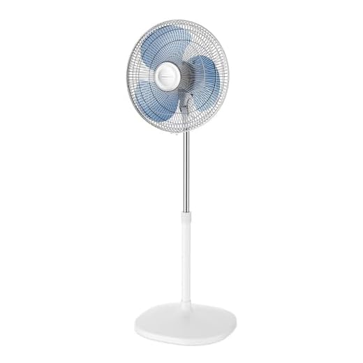 Rowenta VU4410 Essential+ Standventilator | 3 Geschwindigkeitsstufen | verstellbarer Neigungswinkel | 39 Watt | 54 dB(A) | 100% Kupfermotor | Sehr kompakt | Weiß