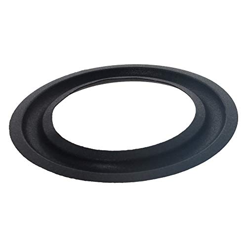 Image of Fielect 4Pcs 4.5inch /115mm Foam Speaker Edge Surround Rings Replacement Kit for Speaker Repair or DIY Black