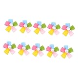 Abaodam 10 Stück Teiliges Pet Hair Clips Blumenförmig Delikate Haarspangen für Hunde und Katzen Leicht und Strapazierfähig Modisch für Party und Alltag
