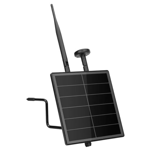 KEEPTEEN D5L-H3 Solar LoRa Mesh Tracker Kit with 5W Solar Panel Built in Heltec ESP32 V4 LoRa Board, Compatible with Meshtastic/Meshcore, Mushroom GPS, 868MHz Antenna, WiFi BLE, 5200mAh Battery