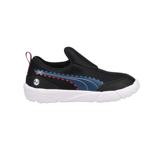 PUMA Toddler Boys BMW MMS Bao Kart Slip On Sneakers Shoes Casual - Blue