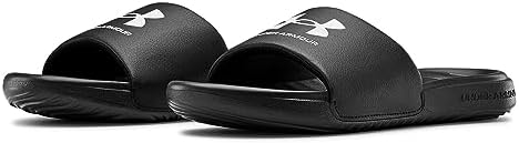 Under Armour boys Ansa Fix Slide Sandal, Black (004)/ Black, 1 Little Kid US | Image 4