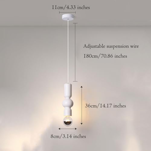 Tête de lit de Chambre et Salon avec Petite Suspension créative - 8