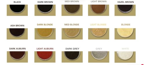 HAIR GURU LONDON Thickening Fibres 28g | 15 Colours | Instantly Conceals Hair Loss or Thinning Patches | Full & Thick Hair In Seconds | Hair Powder for Women & Men (Black) - Image 3