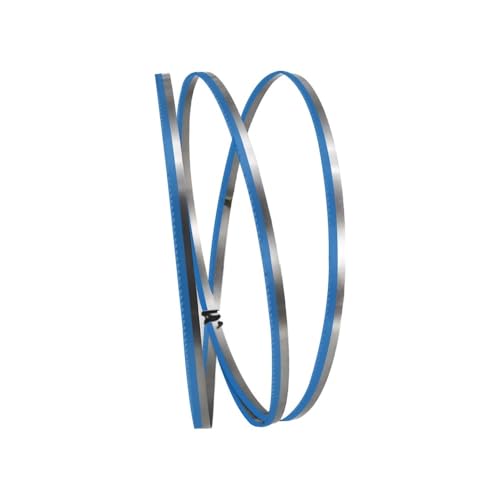 BCOMFY Hoja de Sierra de Cinta de 58-1/2 , 1490mm, 1490x6,35x0,35mm, TPI 10, Sierra de Banda for Basa 1,0, leñador BS200, Accesorios de Herramientas eléctricas, 1 ud.