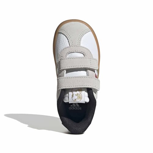 Image of adidas Kids Girls Vl Court 3.0 Slip On Sneakers Shoes Casual - Pink, White