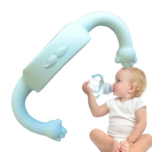 ベビーボトルハンドルは、赤ちゃんの給餌ボトルアクセサリー用の ホルダー、ベビーティーチングベイビーのための ホルダー、 の ー、自分の を保持します。