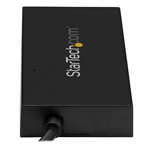 Concentrador SuperSpeed 5Gbps StarTech con puertos Tipo-A y Tipo-C alimentado 5